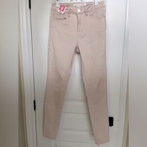 Refuge Miami high waist skinny denim-color blush/soft pink-size 5 US-stretch